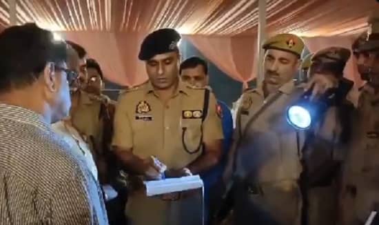 प्रतापगढ़ में एम्बुलेंस विस्फोट से हड़कंप, पुलिस जांच में जुटी